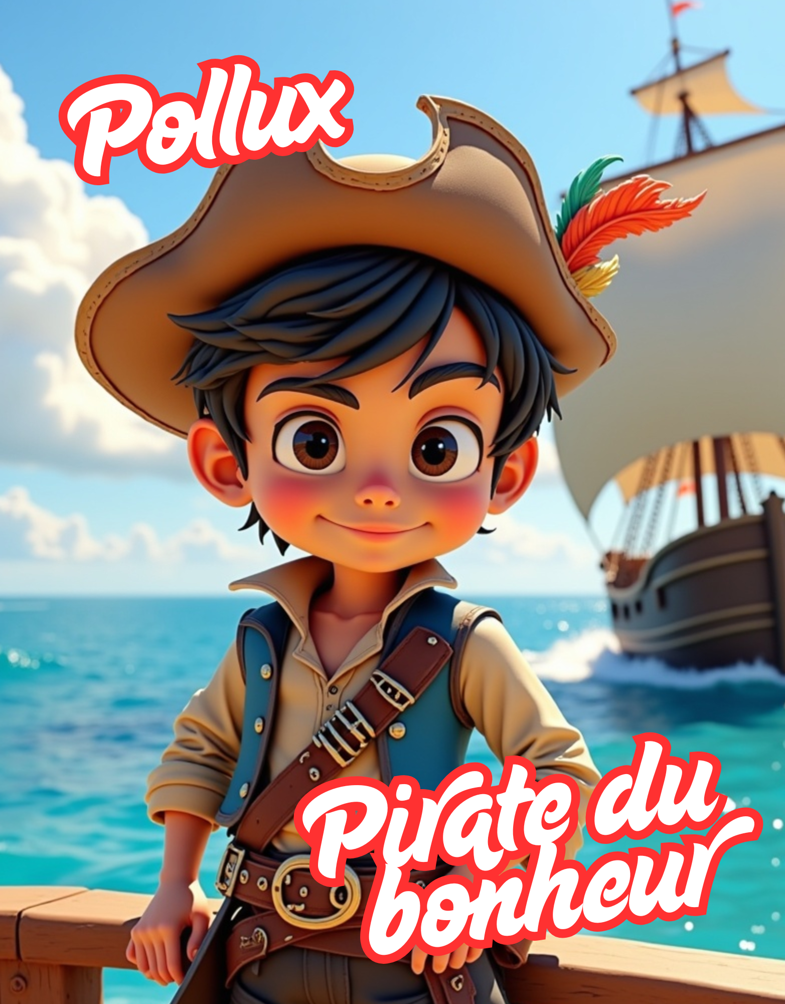 Couverture Pollux, Pirate du bonheur